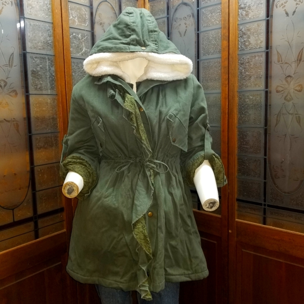 tao-yuting Winter Coat Converts To Fall Jacket!